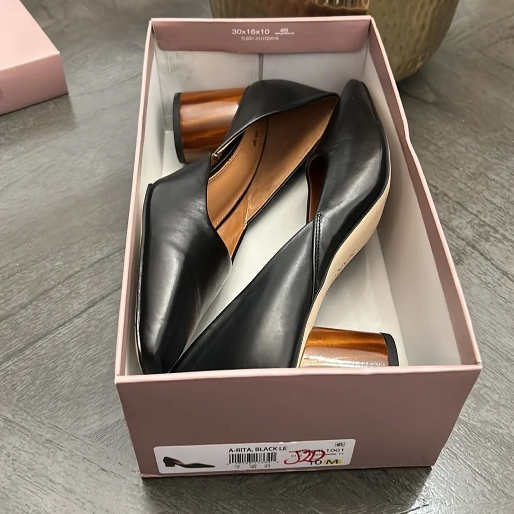 Franco Sarto Rita Leather d'Orsay Pumps_2